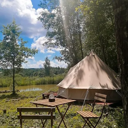 Bohostay Stovyklaviete Glamping Luxury tent