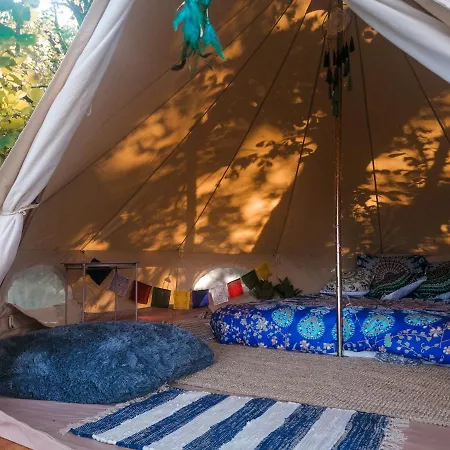 Bohostay Stovyklaviete Glamping Luxury tent Vilnius